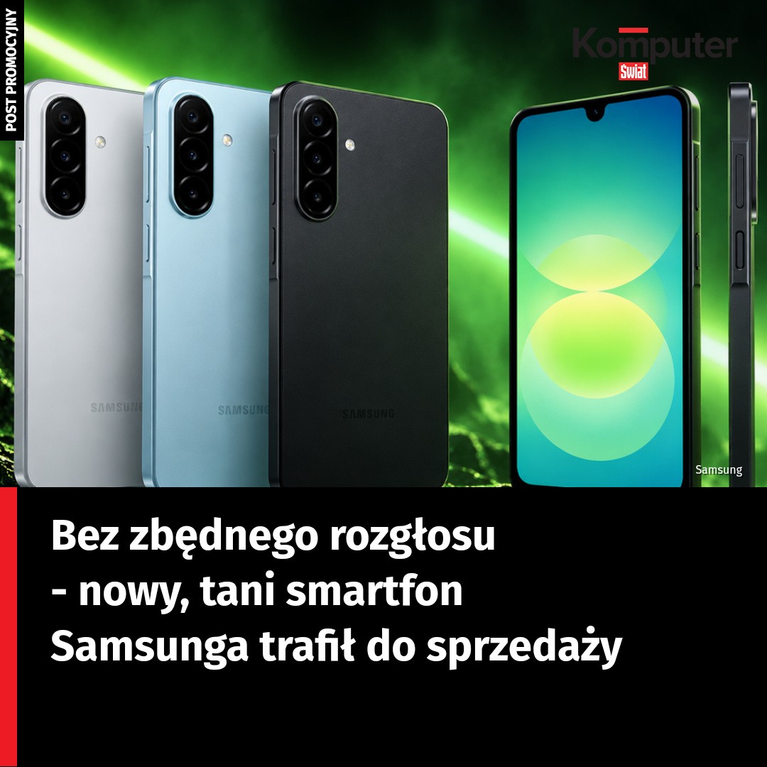 komputer__swiat's tweet photo. Nowy model Samsunga pojawił się w Europie z długim wsparciem i wyposażeniem, które może zaskoczyć w tej klasie cenowej. 👉 https://t.co/N24FCGXKwL #komputerswiatmobilesmartfony #samsung #smartfony https://t.co/3VDEpfpopK