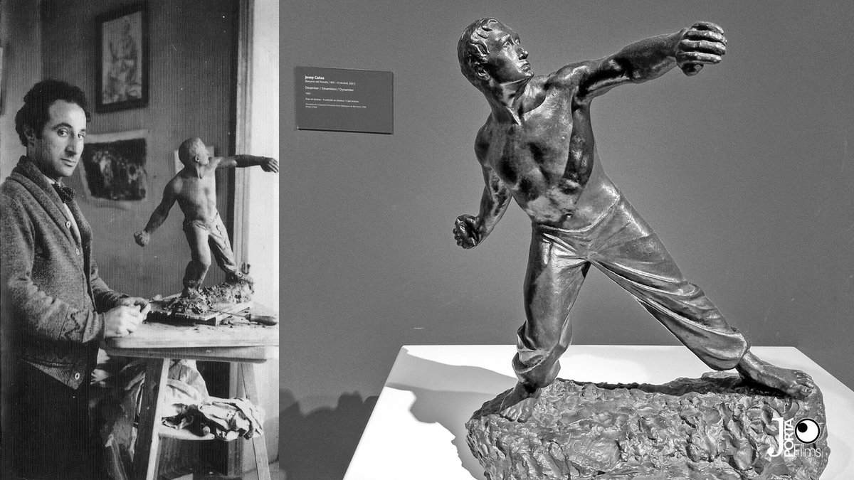 jportafilms's tweet photo. El Dinamiter
De: Josep Cañas (Banyeres,1905 – Vendrell, 2001). Dibuixant i escultor.
Bronze.
Museu Nacional d’Art de Catalunya (MNAC).
VÍDEO MUSEU JOSEP CAÑAS / Banyeres del Penedès: https://t.co/xHDqyNw3Vj
#escultura #dibuix https://t.co/zVw7OHMkf1