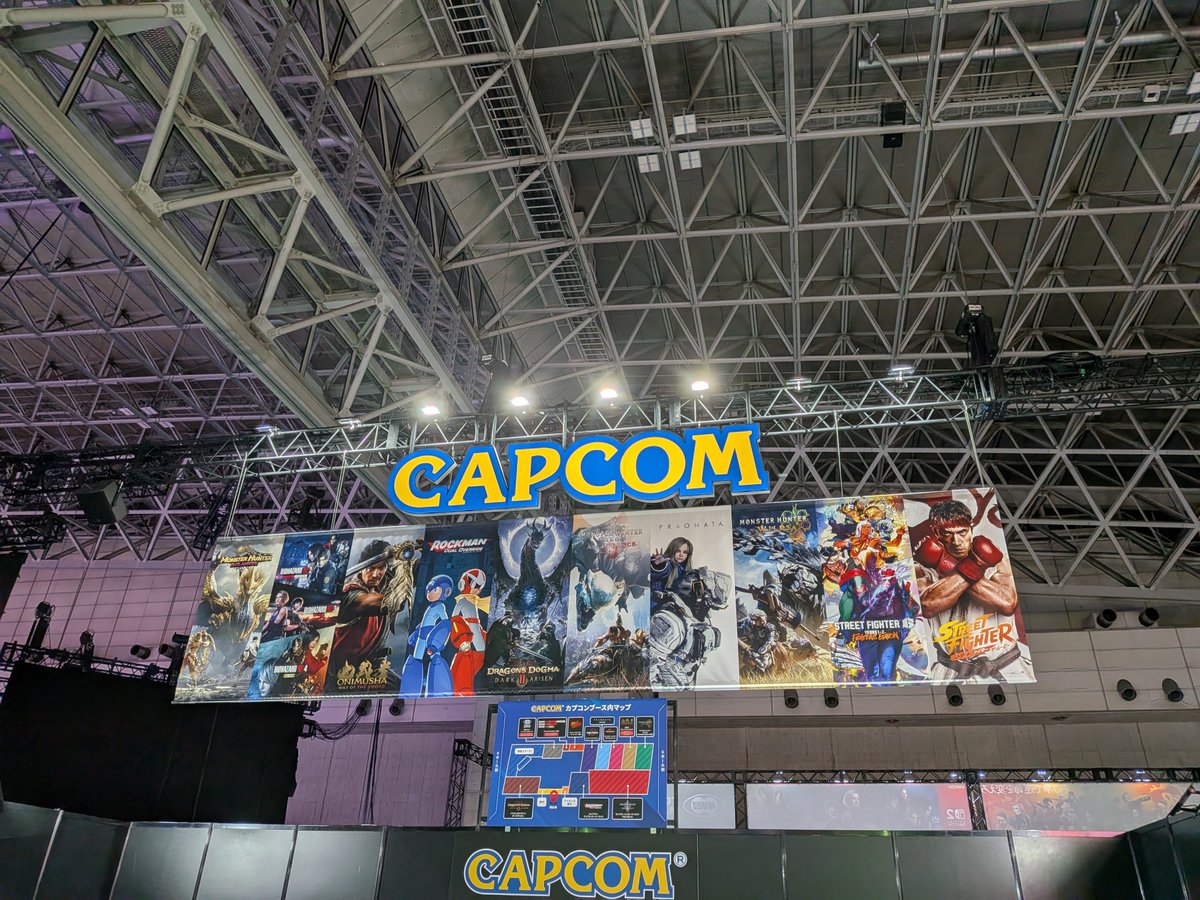 Adolan_07's tweet photo. CAPCOMブース https://t.co/iFiAGuddtb