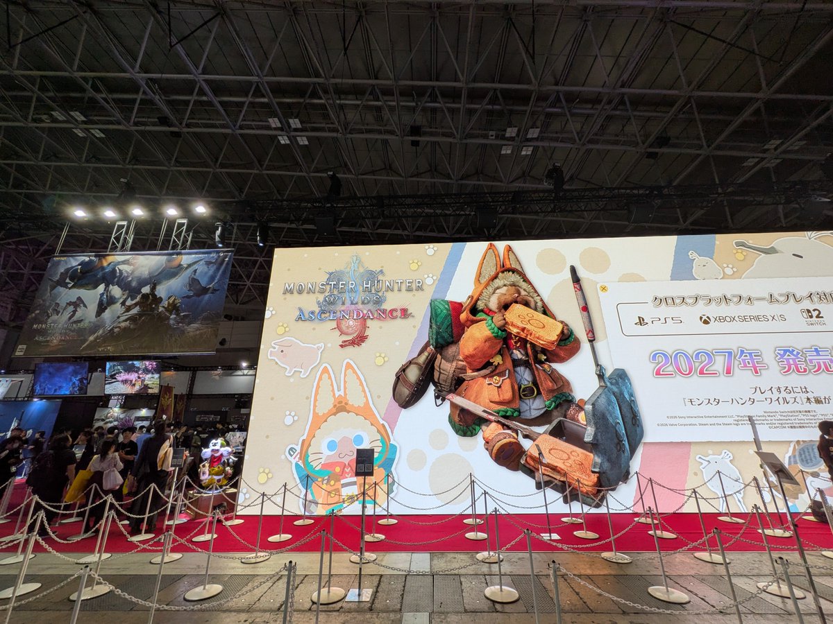 Adolan_07's tweet photo. CAPCOMブース https://t.co/iFiAGuddtb