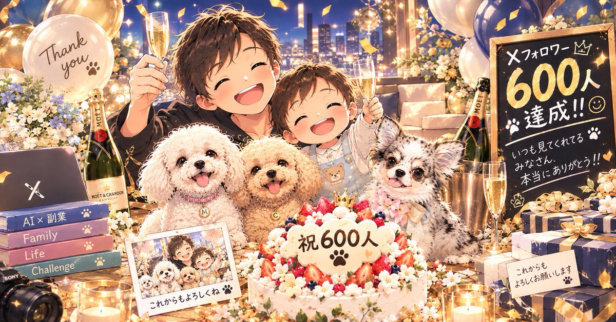 ryocchi_ai_note's tweet photo. 【速報】
フォロワー600名様突破しました！！！
一歩ずつ、進めている感触がありとても嬉しいです☺️
いつも交流してくださる皆様、ありがとうございます😊
これからもよろしくお願いします🙇

ブルバ付けてる人、そうでない人、さまざまな方と交流したいので、よろしくお願いします🙇 https://t.co/5cJzJ0ogoD