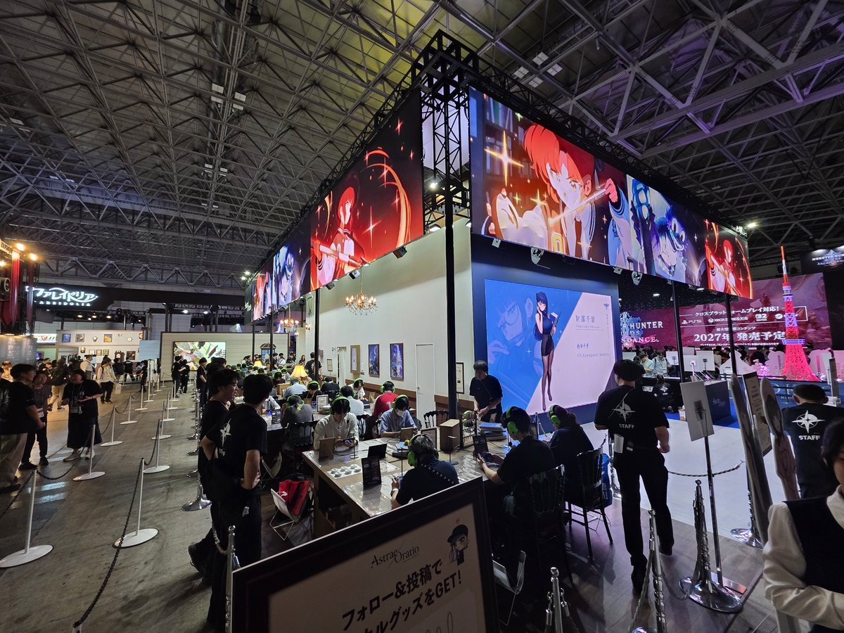 Stryder00's tweet photo. #アスオラTGS2026 #アスオラ #TGS2026 https://t.co/SmfN37PZjY