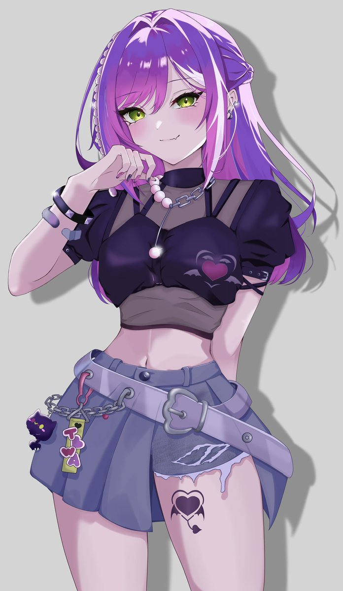suzuran_209's tweet photo. 👾新衣装トワ様💜
#TOWART https://t.co/WkWkUuHwAv