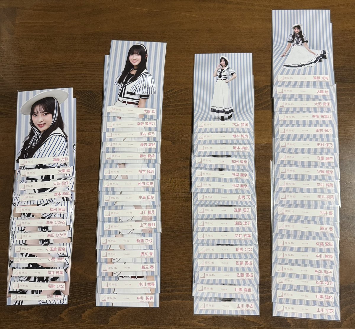 ryo_Tore1258's tweet photo. 櫻坂46 生写真　トレード
Lonesome rabbit MV/ジャケット
マリン衣装　その他10種

提供
下の画像にて

希望
リプにて

ご気軽にリプでトレ案よろしくお願いします
種類を跨ってのトレ可能 https://t.co/mibwplcQqu