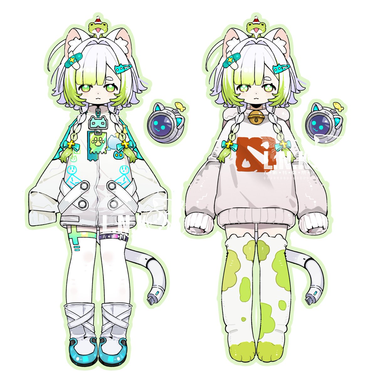 Lnkk9's tweet photo. #Live2d
最近画的虚拟主播业务 https://t.co/4pYnUuJPJ6