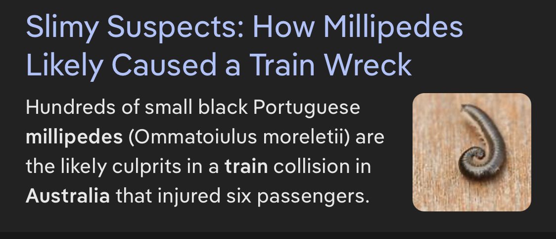FloridaMhan's tweet photo. @anti_KO12 Australia:

Our train crashed due to giant worms https://t.co/G6OywEF8gP
