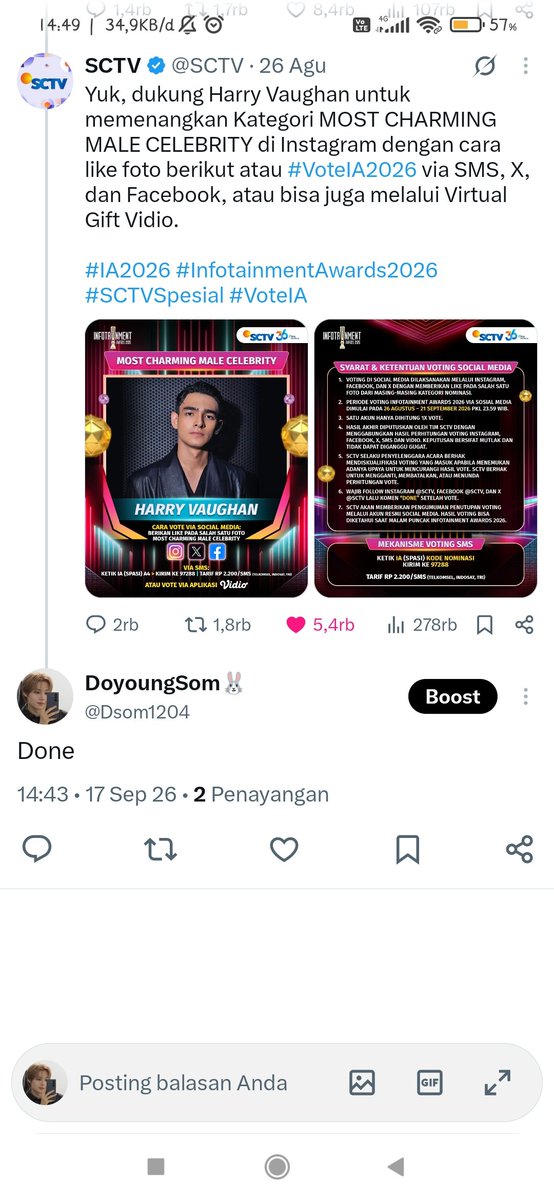 Dsom1204's tweet photo. @TreasureVotes @HarrvanguardOfc @treasuremembers #TREASURE https://t.co/G9oHsoVq5t