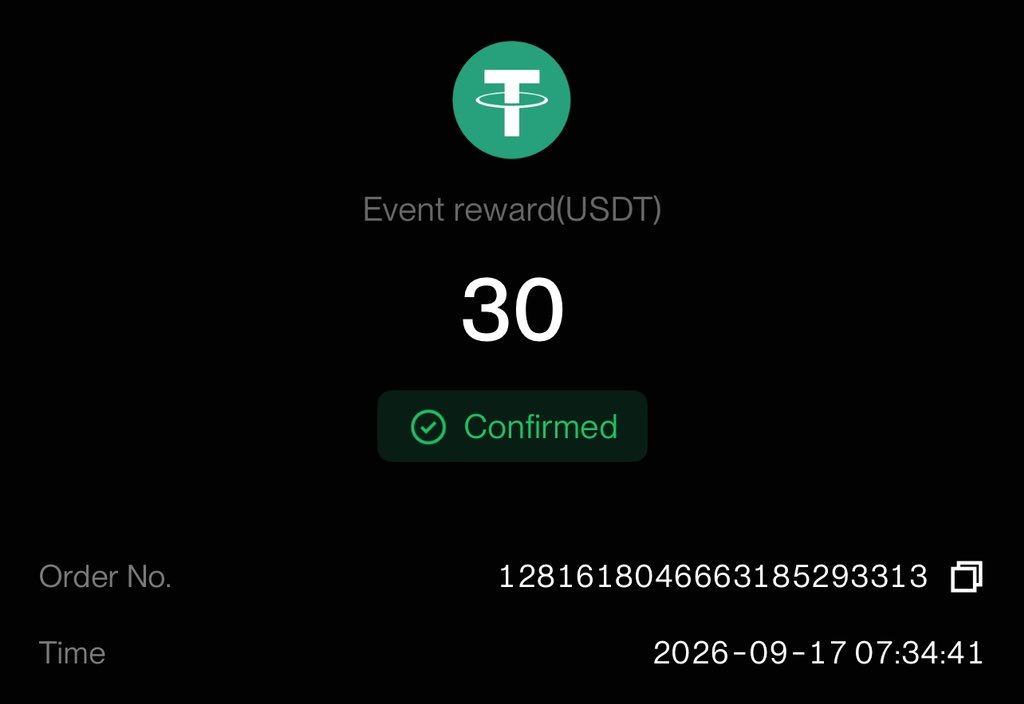 0xBenscrypto's tweet photo. I’ve been enjoying event rewards like this on a popular exchange. All I do is make posts about events they share on their app.

I don’t even write the content. They provide the text and event image to be posted.

You earn between $20 to $50 per post. If you take time to write your own content, you may earn up to $500 if it’s creative enough.

Should I share this alpha?