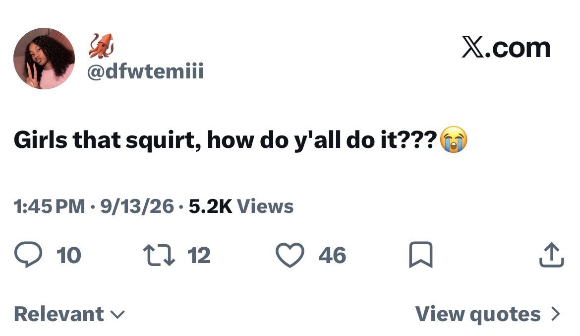itgirlmalaiah's tweet photo. straight women who dont even know how to squirt should just stfu LMAO worry about straight women's stupid low orgasm rate https://t.co/IXVuSqOnbG