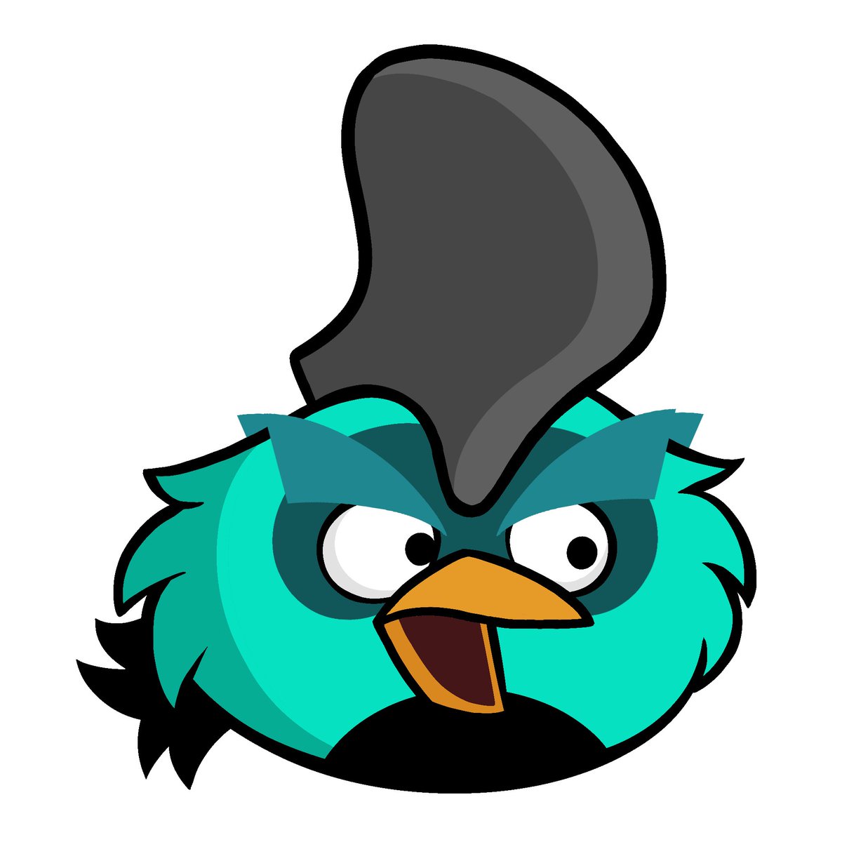AxeBirdd's tweet photo. Ok, for real now, classic Axe’s final rework!🩵🩵🩵
#AngryBirds #AngryBirdsClassic #oc #fanarts #Angrybirdsfanart https://t.co/zsEFkSnezf