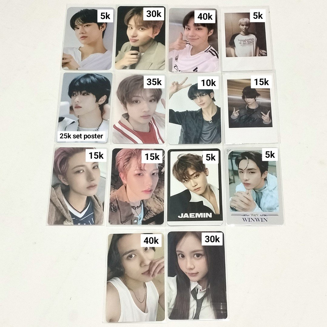 youngmerille's tweet photo. @salcanie Ada hendery jisung pc album poster sama merch Sanrio juga kak https://t.co/Tsov8jLwiX