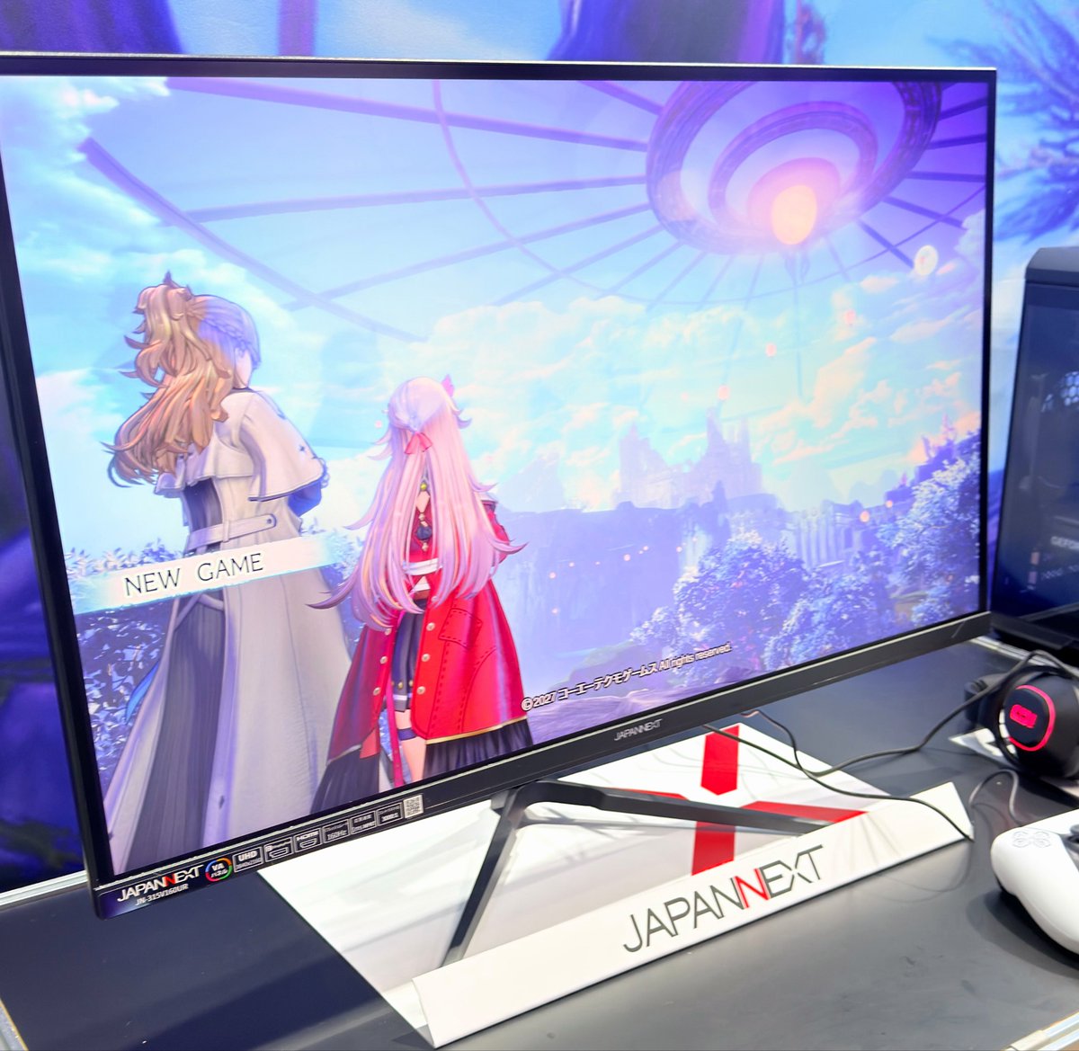 Bakyu329's tweet photo. JAPANNEXT様のモニター見つけた！

#イイネクスト
#TGS2026 https://t.co/oXBns4x3Y3