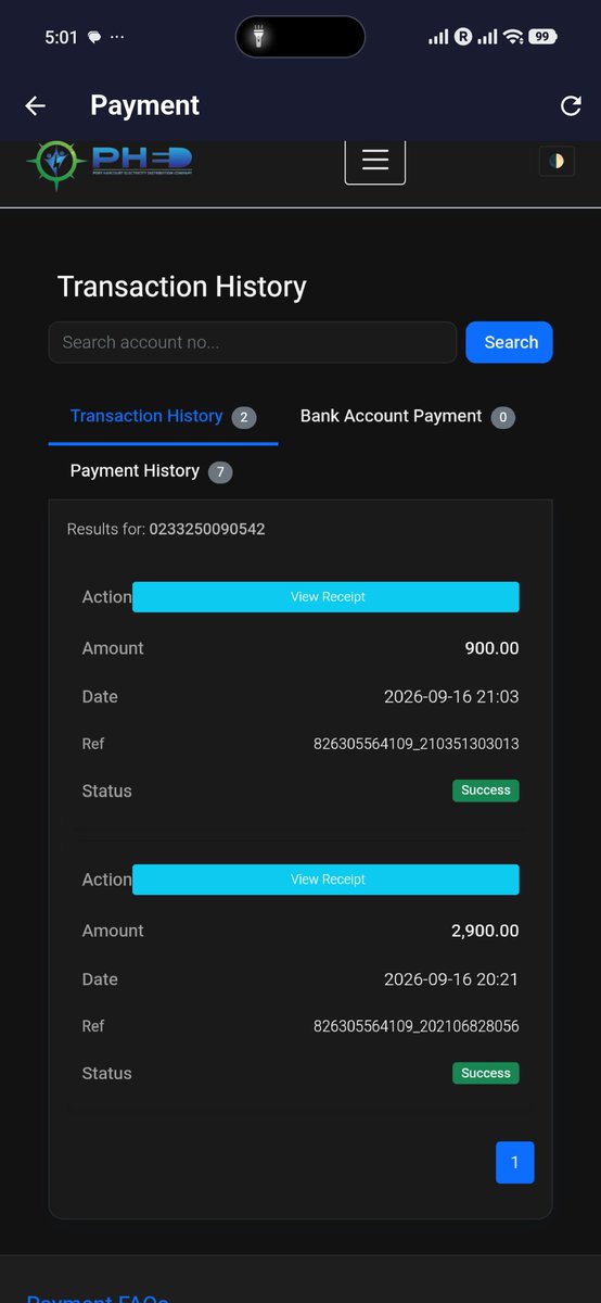 ENzenma's tweet photo. @Ani_nuelSunny @PHEDconnect Please I made prepaid meter payments for over 12 hours now and have not received my token

Here is my payment reference number: 1609202663753552 https://t.co/VceFQPod9L