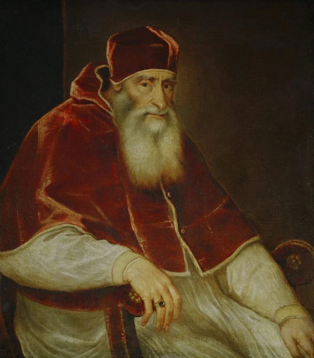 FactualGlobalHx's tweet photo. On this day in 1549, Pope Paul III suspended the Council of Trent after Charles V forbade the Spanish and German prelates to go to Bologna.

#popes #catholic #church https://t.co/PwNo7c8FIp