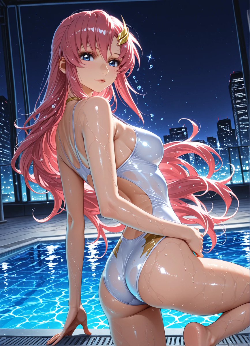 mayqueen_ai's tweet photo. ラクス　セクシーハイレグ　＃ラクス　＃ラクス・クライン　＃ガンダムSEED https://t.co/U2eLs2UYOY