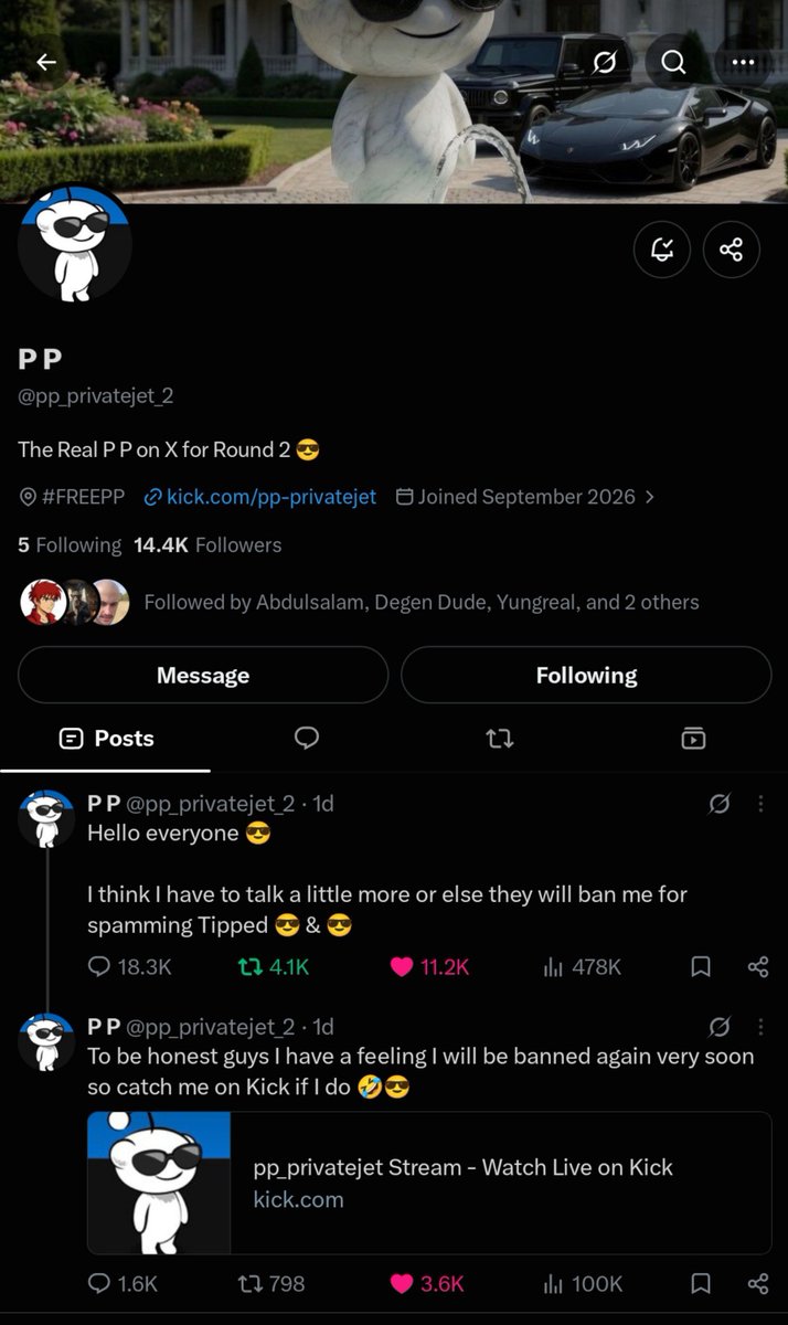 SUI_meme's tweet photo. Only real OG's  can pull up this stats, Ronaldo, Fabrizio Elon &amp; 
@pp_privatejet_2.
GM LEGEND https://t.co/VVt9eGzrmB