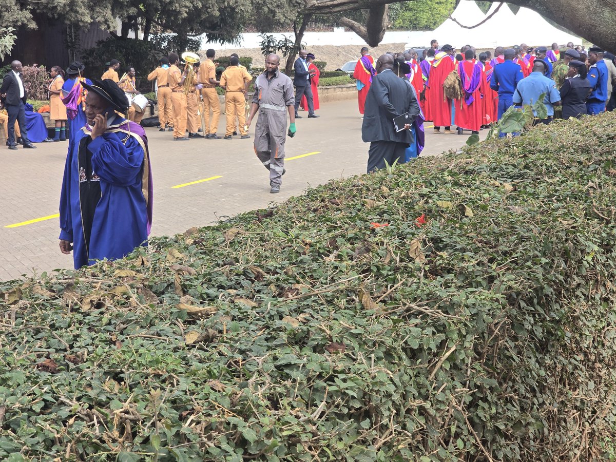 uoneducation's tweet photo. Behind the scenes at the grounds—sound, seats, and decorations are good to go! Ready to honor the graduates! #UoN75thGraduation #UoNclass2026. The 75graduation rehearsals https://t.co/1XrOvBG6q8