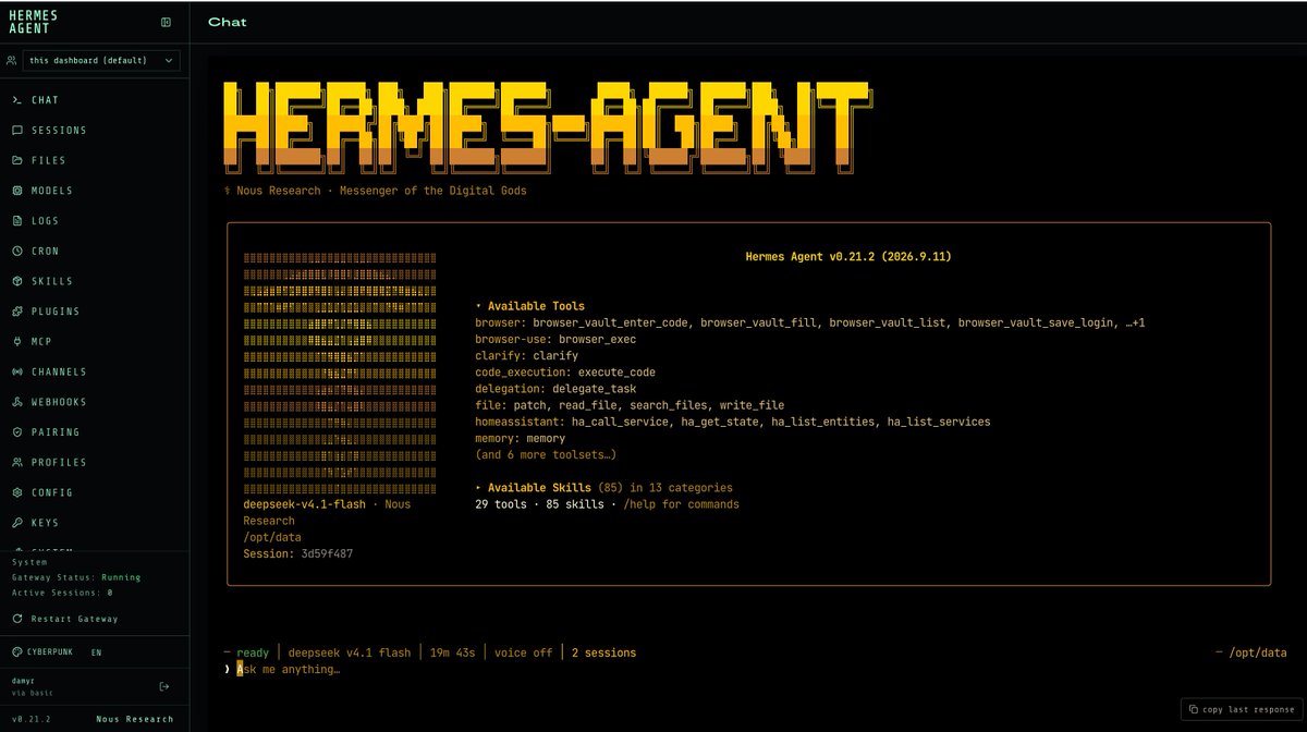 damyr_fr's tweet photo. Un agent IA capable de coder en autonomie, de faire sa propre veille, et de gérer sa mémoire comme un humain. Le tout sur un VPS à 2 Go de RAM 🤯 .

Non, ce n'est pas de la science-fiction, c'est Hermes, et je l'ai testé pour vous. Mon retour complet :
https://t.co/3enMHIEyYI https://t.co/t1WX1B04Q2
