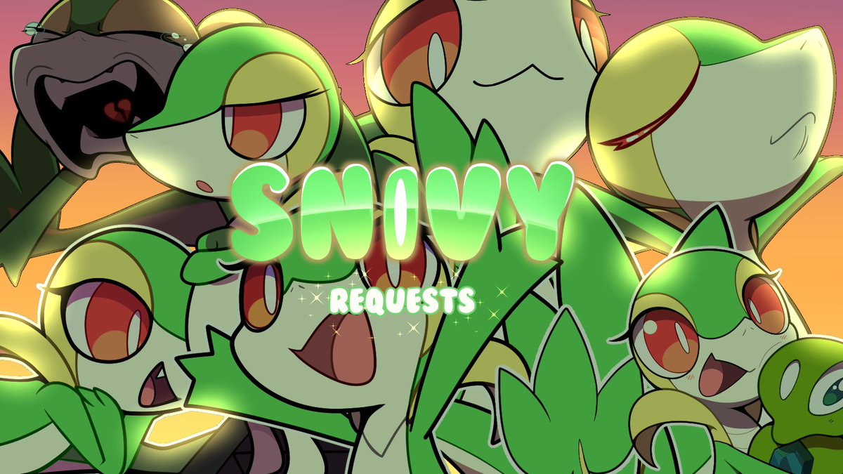 Z_Serpentriss's tweet photo. SNIVY REQUESTS RETURNS!🌱✨

Get a Snivy drawing for a limited time, with a limited number of slots available. Requests are open now until Sept. 26th! https://t.co/fPfYrdHyJZ
