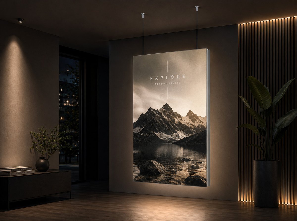 SrlVisual's tweet photo. Starled Sospeso: la comunicazione prende luce!

Una soluzione luminosa sospesa, elegante e d’impatto, perfetta per valorizzare grafiche e messaggi in vetrine, showroom, negozi e spazi espositivi.

👉 Dove puoi trovarlo? Solo da noi!
https://t.co/GTbtHt5m9h https://t.co/eK0eNSSPig
