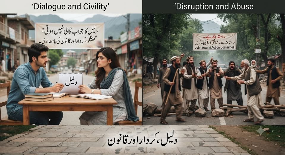 cutielilac264's tweet photo. دلیل کا جواب گالی نہیں ہوتی!
جب بھی جوائنٹ عوامی ایکشن کمیٹی کے کسی اقدام یا طرزِعمل پر سوال اٹھایا جائے تو بعض کارکن دلیل سے جواب دینے کےبجائے سوشل میڈیا پر گالم گلوچ انتہائی نازیبا الفاظ اور ذاتی و نسلی نوعیت کے طعنے دینے لگتے ہیں
سوال یہ ہے کہ کیا اختلافِ رائے کا جواب گالی ہے؟ https://t.co/giFx9JGh3Q