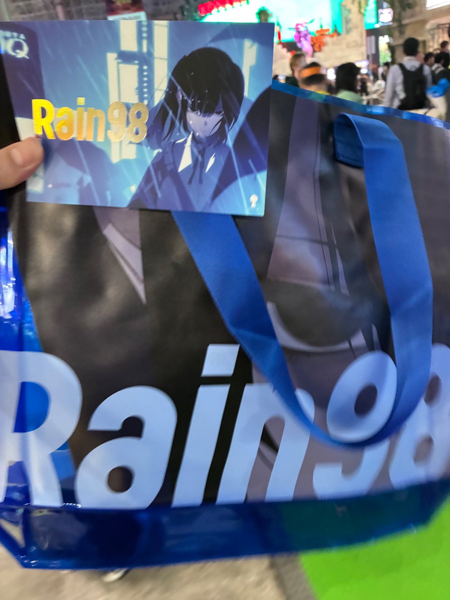 mone_blossom's tweet photo. 目当てだったRain98を遊んできた！🎮
キャラ絵とアニメーションはもちろんプレイの質感がとてもよかった
#TGS2026
#Rain98 https://t.co/E8np5UQXCO