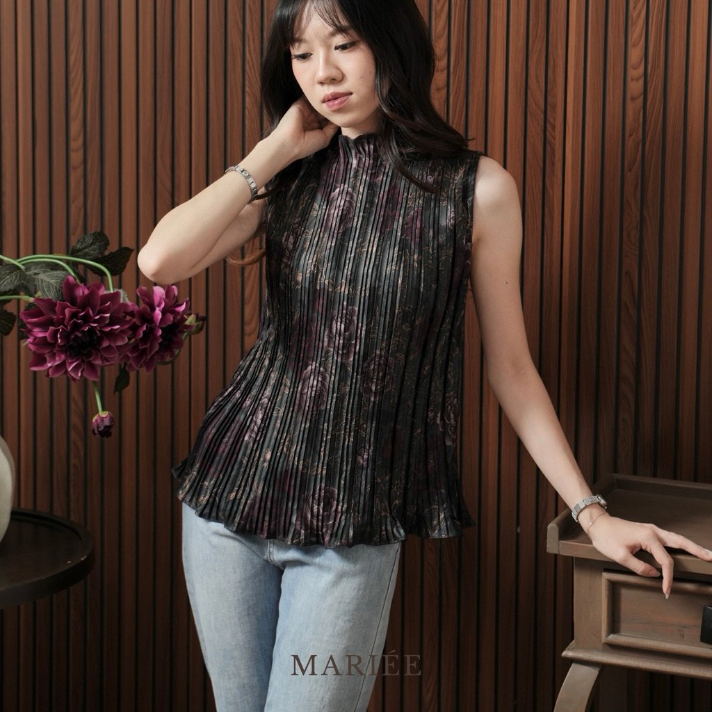 crambiees's tweet photo. pleats top inner cantik banget motifnya 🌺 https://t.co/XoHbcJwXNW