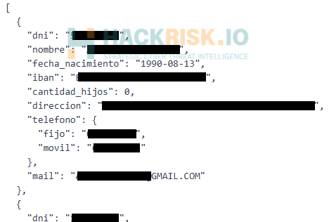H4ckmanac's tweet photo. 🚨Cyber Alert ‼️

🇪🇸Spain - 𝗖𝗮𝗿𝗿𝗲𝗳𝗼𝘂𝗿 𝗣𝗔𝗦𝗦

Threat actor mor3nako claims to have breached Carrefour PASS Spain. As purported evidence, mor3nako published a sample containing customer records that include DNI, full names, DoB, IBANs, number of children, physical addresses, landline and mobile phone numbers, and email addresses. 

The actor claims that the attack was carried out using TerciosRAT, the same malware previously mentioned in connection with claims involving Spain’s National Social Security Institute (INSS) in late July and TuLotero on September 15, 2026 (cyber incident confirmed, threat actor’s claim unverified).

Threat actor: mor3nako
Sector: Wholesale / Retail
Data exposure (claimed): Not specified
Data type: DNI numbers, full names, DoB, IBANs, family information, physical addresses, phone numbers, email addresses
Observed: Sep 16, 2026
Status: Pending verification
ESIX©: 4.67

Full details and impact assessment on https://t.co/eB7qgxKFAa