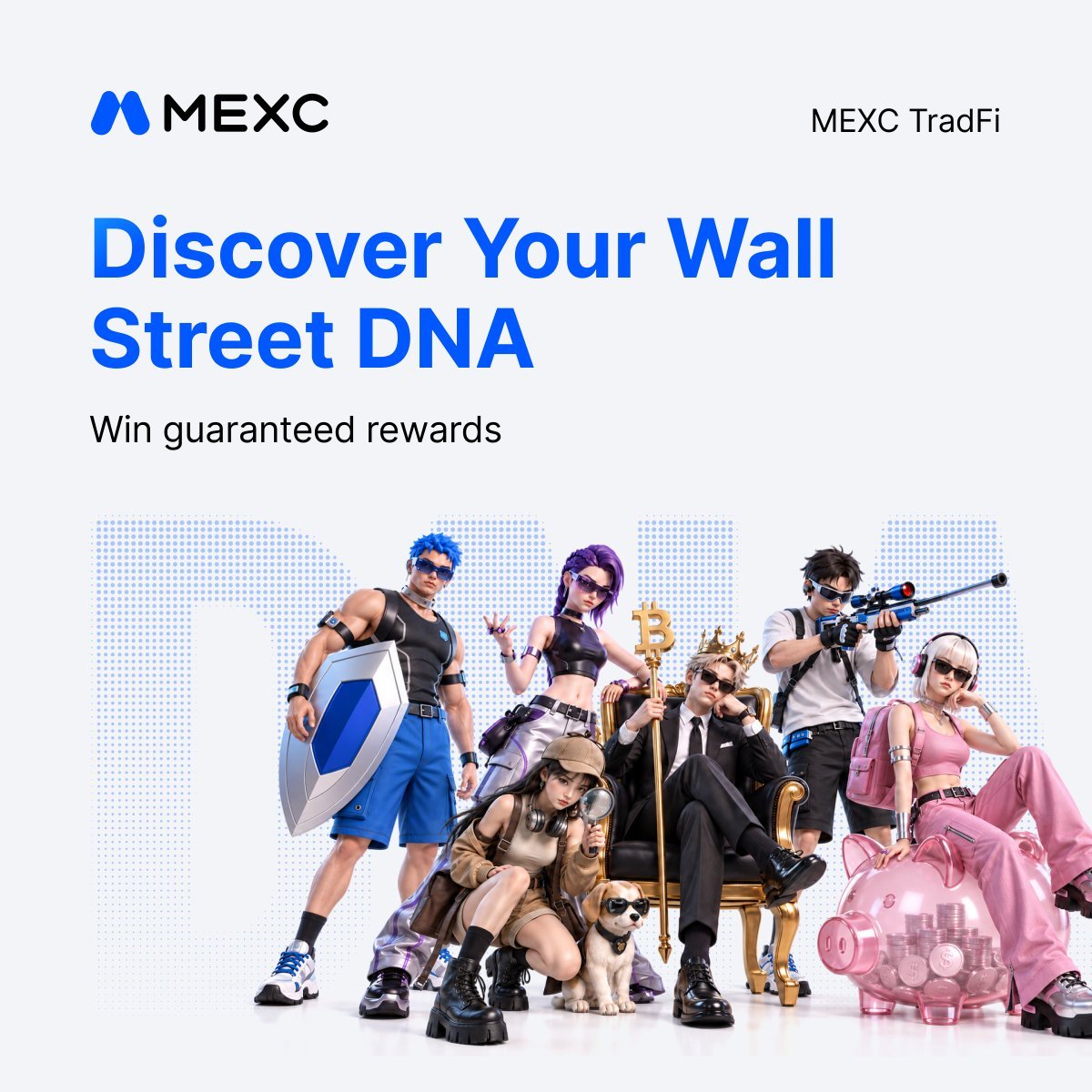 Zyphra_Mexc's tweet photo. 🧬 What’s your Wall Street DNA?

Trend Hunter 📈
Long-Term Investor 💎
Bottom-Fishing Strategist 🎯
…or something else?

Take the MEXC Wall Street DNA test, discover your trading style and join the $1,000,000 reward campaign 🔥

What type did you get? 👀

#MEXC #Trading https://t.co/6lrKu4Am2I