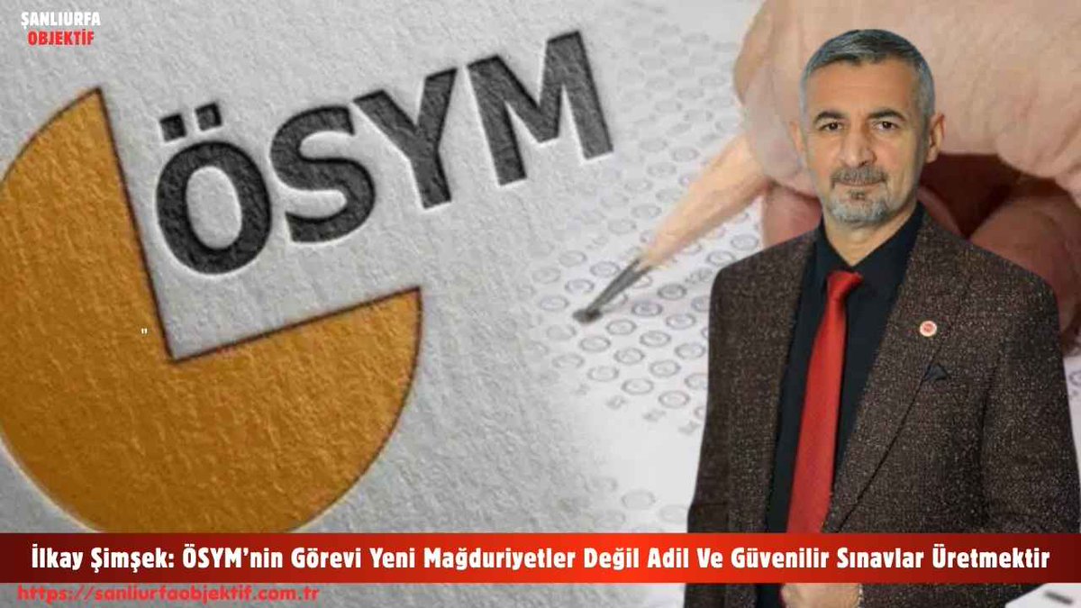 sanliurfatrend's tweet photo. İlkay Şimşek: ÖSYM’nin Görevi Yeni Mağduriyetler Değil Adil Ve Güvenilir Sınavlar Üretmektir

https://t.co/KMJaHiVnNJ 

#DoğruYolPartisi #DYP #İlkayŞimşek #ÖSYM #MEBAGS https://t.co/DQMGADJGQ5