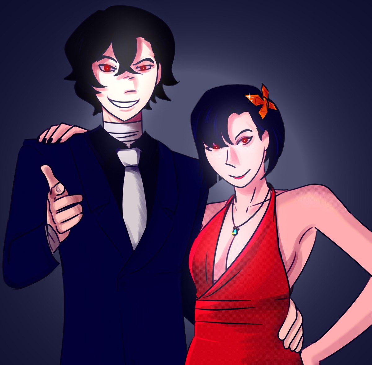 Y0urunc1e's tweet photo. Giggle
#akizai #dazai #yosano #bsd https://t.co/YiHggJUlV9