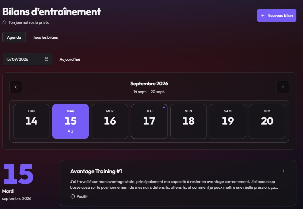 TryShobu's tweet photo. Un patch à drop hier, avec des nouvelles features ! En premier, les bilans d'entraînement !

Plein de joueurs jouent sans forcément s'entraîner de manière consciente. Mais il faut le noter.

Grâce à ça, vous pouvez vous construire votre suivi d'entraînement ! https://t.co/GZjxOTrPcL