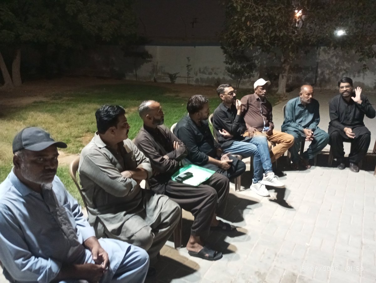 GNz11_32's tweet photo. مورخہ 15 ستمبر بروز منگل
نیو کراچی ٹاؤن میں #مہم_برائے_انتظامی_یونٹ کے سلسلے میں ڈسٹرکٹ انتظامی یونٹ کمیٹی اور ٹاؤن آرگنائزنگ کمیٹی، نیو کراچی ٹاؤن کے ساتھ ایک میٹنگ کا اہتمام کیا گیا۔ اس میٹنگ میں اراکین ڈسٹرکٹ کمیٹی جنید عالم بھائی، 1/3 https://t.co/ChIEjMCjaK