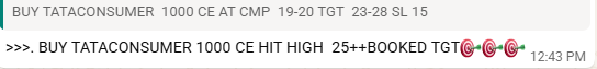 RaiAnuja34353's tweet photo. #TATACONSUMER 1000 CE
Made high 25++
Booked or Missed??
#TataConsmer #StockOptions #Options #Trading #NSE #Nifty50 https://t.co/Lh1491raZD