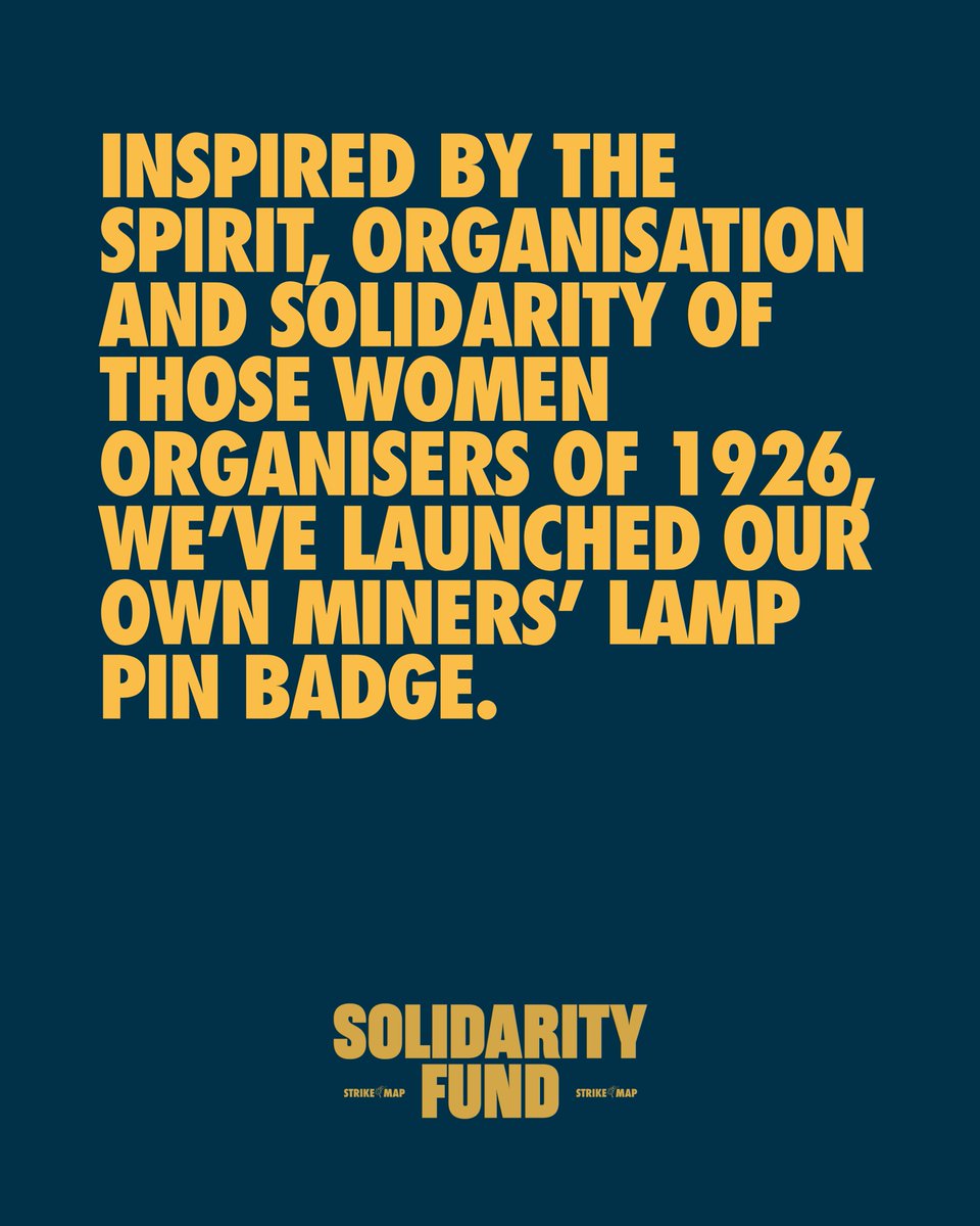 strike_map's tweet photo. This badge follows in that proud tradition of #Solidarity.
To get your hands on one of these special badges, donate to the #SolidarityFund: https://t.co/HP0XFIJIwK
#StrikeMap #GS100 #Unions #Workers #TradeUnions
2/2 https://t.co/9izFQPW0dF