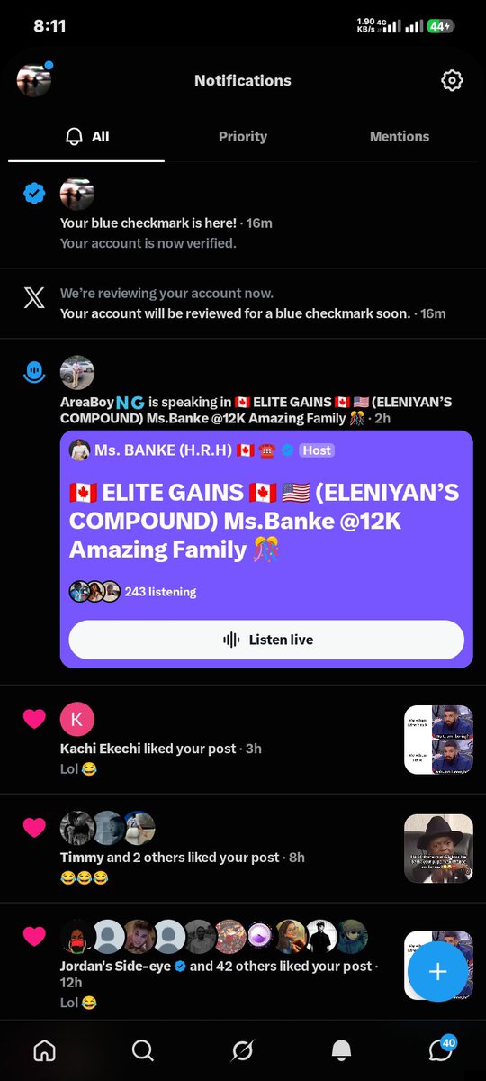 KIDDO__NG's tweet photo. congratulations 🎉 🎉 🎉 to me i'm now a verified user it's not easy my dear🙂🥲 https://t.co/Wcb4qg8YCB