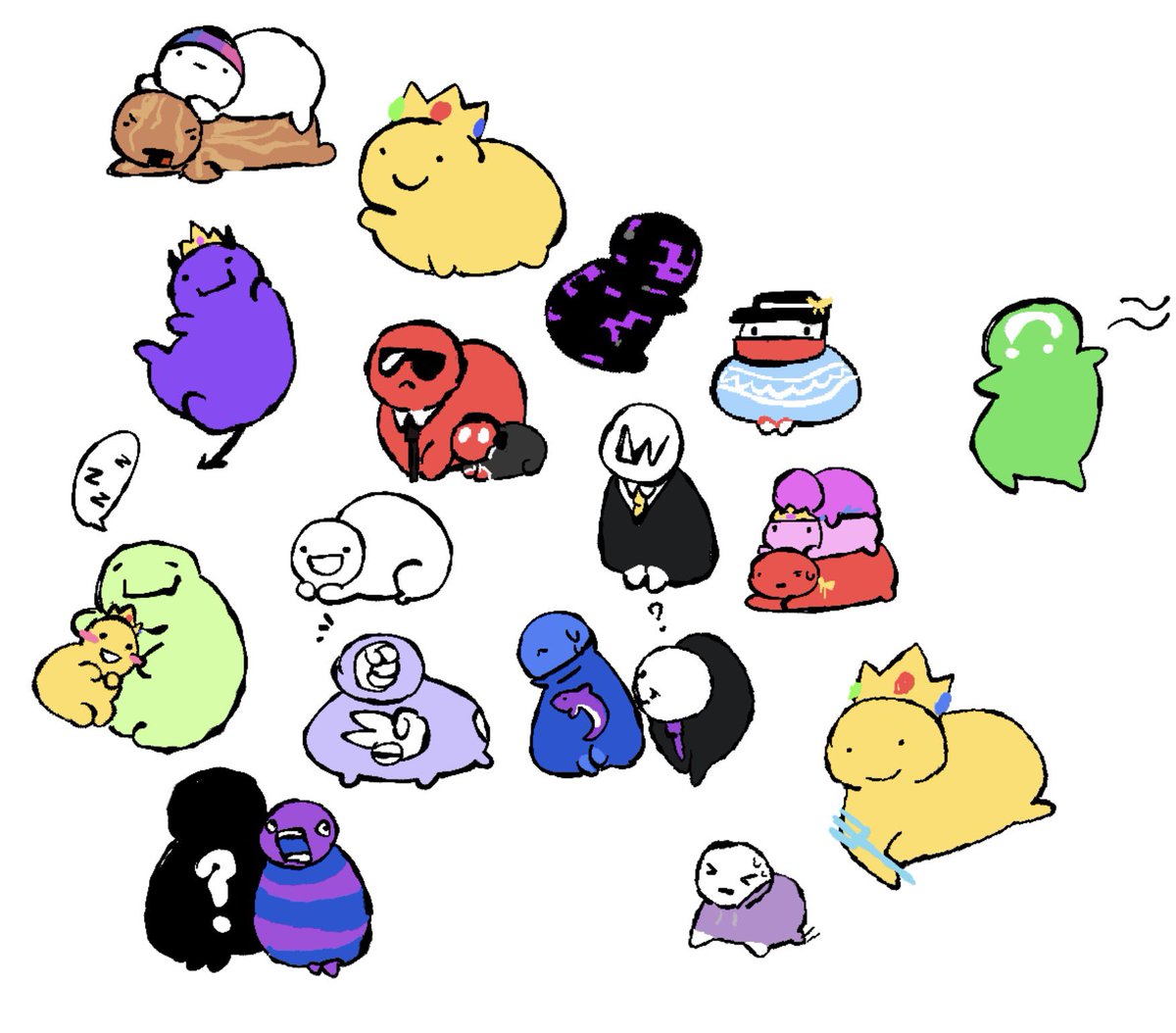MothClever's tweet photo. Mcyt blobls but i really visibly have a favorite https://t.co/lXVSvqNsJq