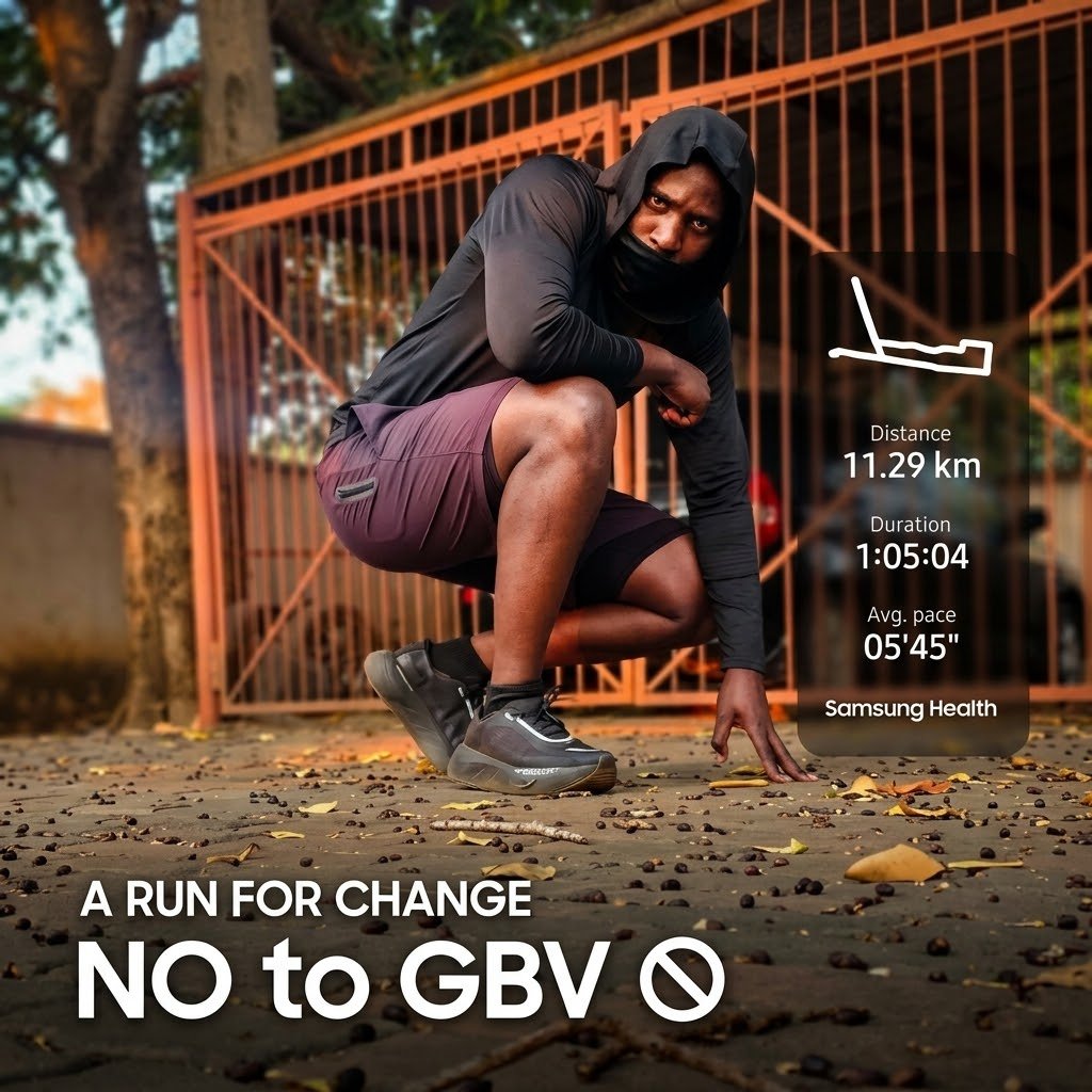lex_onmax's tweet photo. New Vigilante in town. No to Gender Based Violence. Rudo harurove. Kana matadza kunzwisisana better to move on. If that chapter is done, don't pick a gun. Move on! #onmax #fitness #gym #runners https://t.co/653bftiQRd