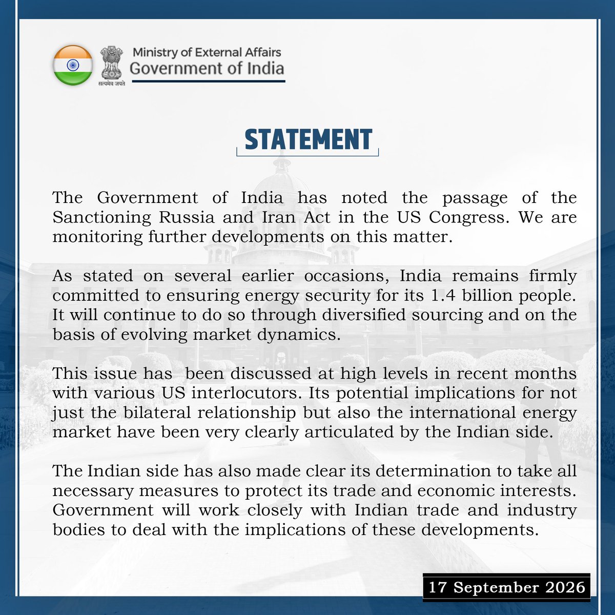 DerekJGrossman's tweet photo. Allow me to translate.

India to USA: Ain’t happening. https://t.co/Ek12vCudoy