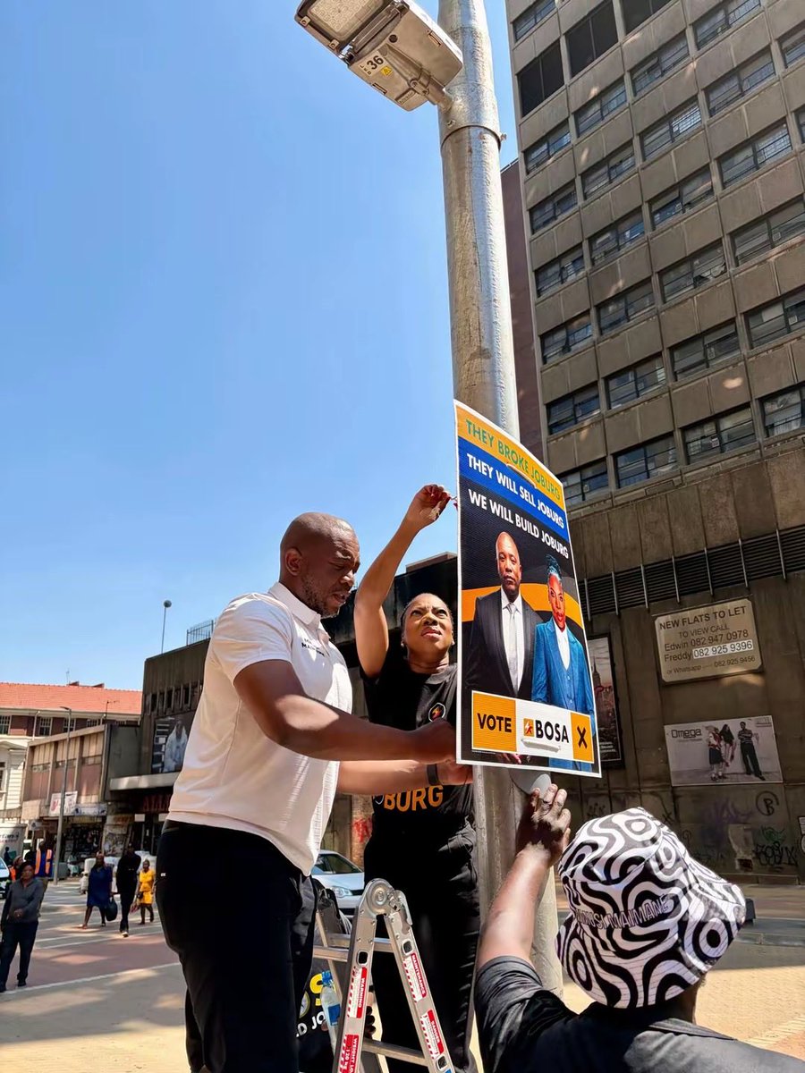MmusiMaimane's tweet photo. Crime, Gender-based violence and Femicide, water shortages, housing crisis, hijacked buildings, a policing crisis, inadequate service delivery, debt, unemployment and many more are the problems that Johannesburg is faced with. 

@BuildOneSA has its BOSA plan to tackle each pressing issue. 

Read our manifesto:  https://t.co/S1RLQX9TYj

Lastly, join mayoral candidate @NobuntuSA tonight to have a conversation with her on the way forward.  Conversations with NHW returns this Thursday, 17 September.

Come after work, enjoy a drink and be part of the conversation about building safer, better communities across Johannesburg.

📍 LIVE Cafe, Sandton
📅 Thursday, 17 September 2026

RSVP to join the conversation: https://t.co/n3Nsuhdfiv 

#nobuntu4mayor #buildjoburg #lge2026