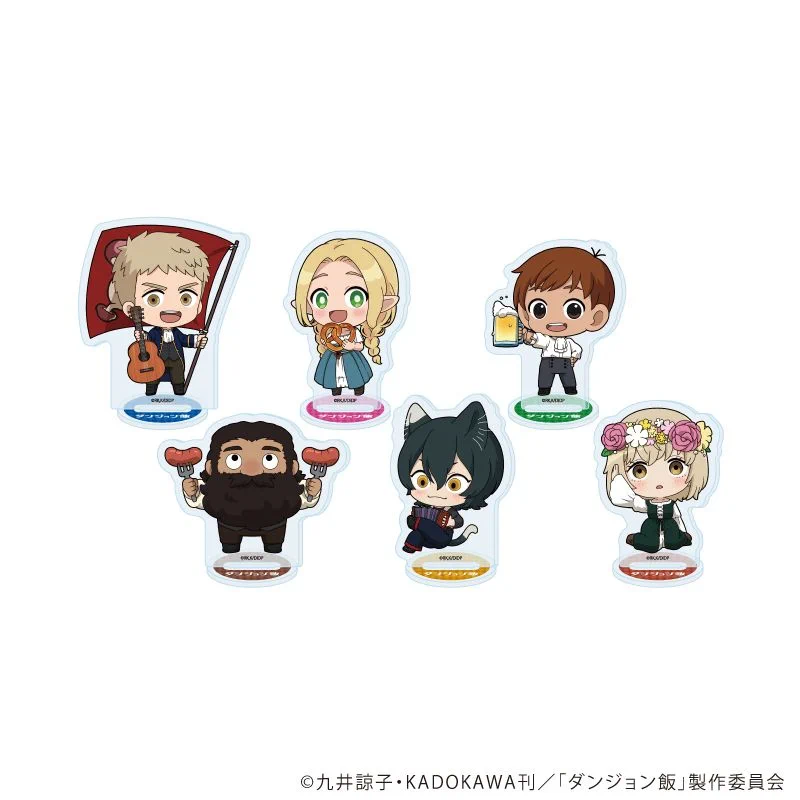 〇118 ダンジョン飯 グッズ アクリルスタンド 缶バッチ ポーチ タオル ダンジョン飯グッズ情報 (@dun_meshi_goods) / X