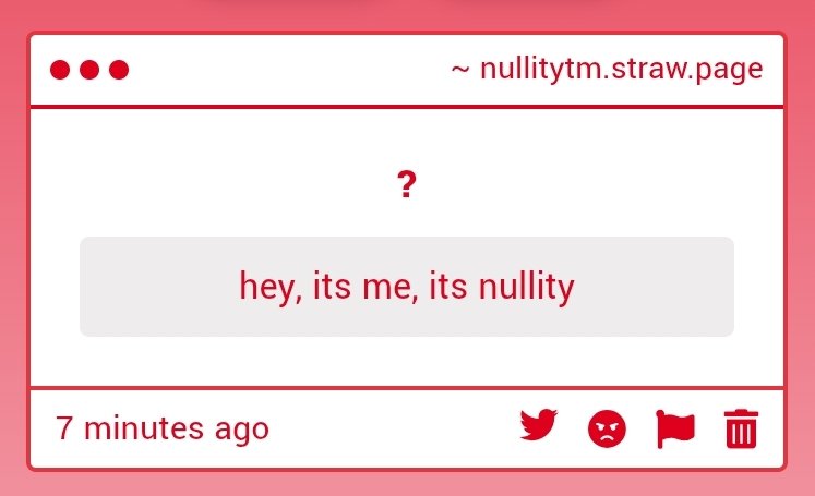 NULLITYTM's tweet photo. Hey. Who is this. Hey. Reveal yourselves. Don't make me call Security. https://t.co/PlohMjIrlq