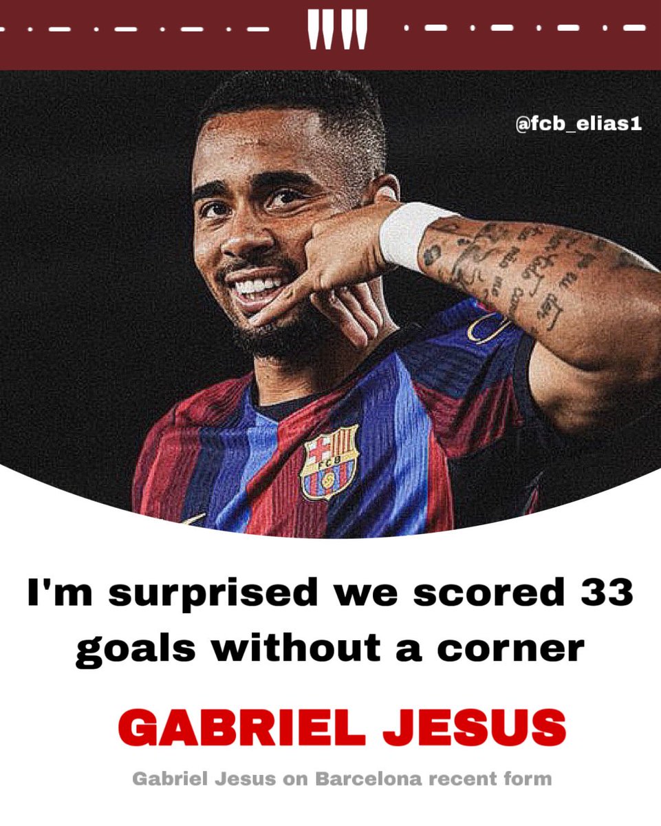 fcb_elias1's tweet photo. Gabriel Jesus on Hansi Flick ball https://t.co/D9iRbSBgAG