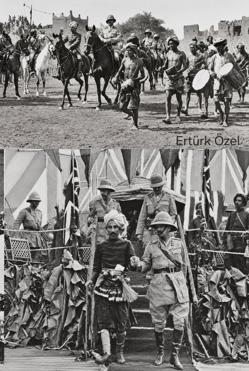 asilturkmilleti's tweet photo. En nadir fotoğraflardan...
Yemenliler İngilizlerle beraber
Osmanlı'nın yenilgisini kutluyor ve İngilizler Abdul Karim İbn Ali'yi
sör yapıp kral ilan ediyor.
(Hayret! Cumhuriyet ilan etmemişler)
Bugün bunu Yemenliler görse
herhalde inanmazdı.
Fotoğraflar, ilk kitabımdan... https://t.co/e1av9koBzW