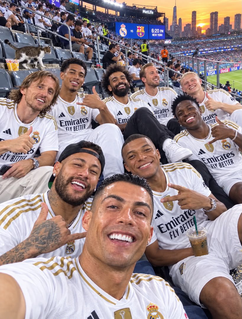 Musttalkk's tweet photo. Ronaldo and his fans

Every player is looking up to him https://t.co/sbz3MpAZCW