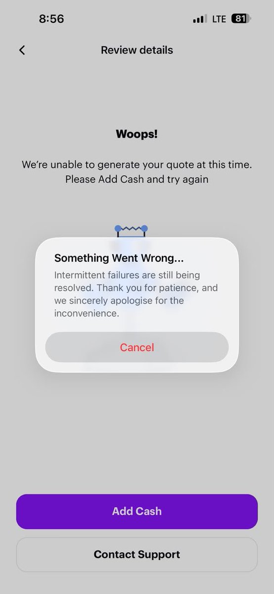 GNFSULTAN's tweet photo. 🚨 @thatverydarkman PLEASE HELP  LOOK INTO THIS 🙏

I really need your help with what is happening to me and MANY other users on @chippercashapp .

Chipper Cash has currently restricted access to my funds. I have ₦836,000 + $352 (around ₦1.4M combined) sitting in my account, but I cannot withdraw or transfer the money to any bank outside Chipper Cash. I can only move it to another Chipper Cash user or use it within their services. Even their card isn’t working for online payments.

This has been going on for almost a week.

What makes this more concerning is that this is NOT the first time. Chipper Cash previously held about ₦300,000 of my money for over a week before I eventually gained access to it.

I contacted their customer support, and after going back and forth, I was asked to provide unusual verification evidence, including making a video showing the amount I wanted to send written on paper. I complied with the requested verification, but after that, my subsequent messages have been ignored.

I started checking reviews and other users’ complaints, and I discovered that I’m far from the only person experiencing this. There are numerous users publicly complaining about restricted funds, failed withdrawals and difficulties getting proper assistance from customer support.

I’m attaching screenshots of:
• My conversations with Chipper Cash customer support
• Their verification requests
• The point where my messages stopped getting responses
• The money currently sitting in my account
• The error message I receive whenever I try to withdraw

@thatverydarkman, please help look into this matter. When people cannot access their own money for days and customer support stops responding, it becomes a very serious issue that deserves public attention and proper answers.

@HSerunjogi, as the CEO of Chipper Cash, I’m also calling on you to address what is happening to customers whose funds have been restricted.

Where is our money, and why can’t we access it?

Please retweet and tag anyone who can help bring attention to this. 🚨