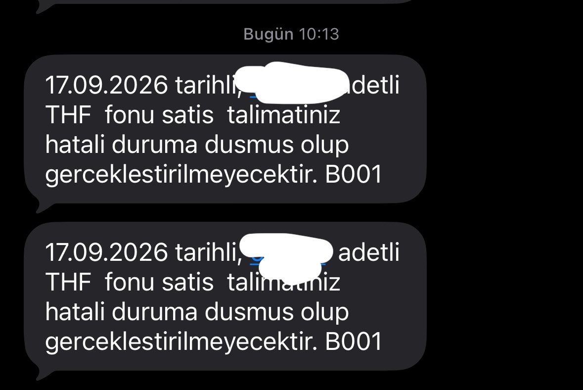 RoberKovalski's tweet photo. @uzulmeinsanoglu @ziraatbankasi @ZiraatDestek @ziraatyatirim @Halkbank @halkbanksizinle Bu uyarıyı alıyorum işlemi yapabildiniz mi https://t.co/65UbaI9dUw