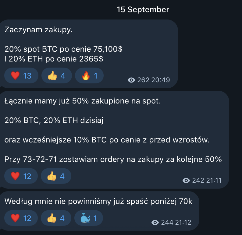 lucas_michalek's tweet photo. Cena już trochę podrosła więc aby być fair z mentoringiem mogę podać już dokładne proporcje za które i po ile kupiłem 2 dni temu. https://t.co/ZLb8sXgAzX