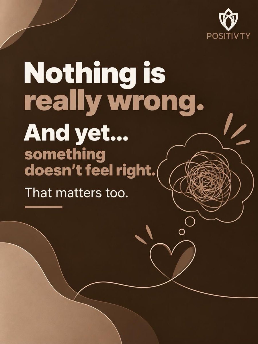 Positivtycom's tweet photo. Ever felt guilty for being upset when "there was no real reason"? Tell me in the thread.

#InvisibleStruggles #YouAreNotAlone #MentalHealthAwareness #EmotionalHealth #ItsOkayToNotBeOkay https://t.co/kxLYPuN3cF