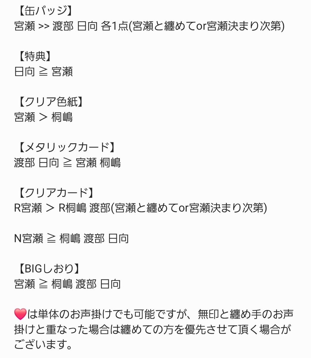Toluvmiyunosuke's tweet photo. 【交換】スタマイ 10th Anniversary 10周年 缶バッジ  特典 メタリックカード クリアカード BIGしおり

譲︰画像の物
求︰宮瀬 桐嶋 渡部 日向(詳しくは最後の画像へ)

❤は宮瀬のみ
(メタリックの関さんはお声がけある為返事にお時間いただきます) https://t.co/dp9BGBawUR